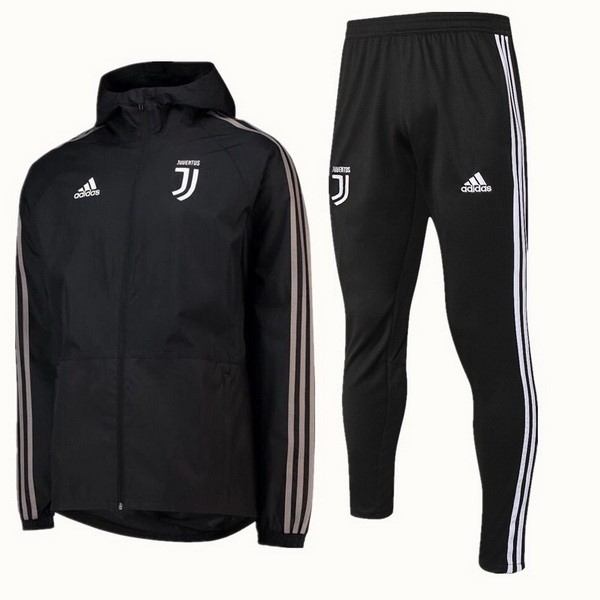 Rompevientos Juventus Conjunto Completo 2018-19 Negro